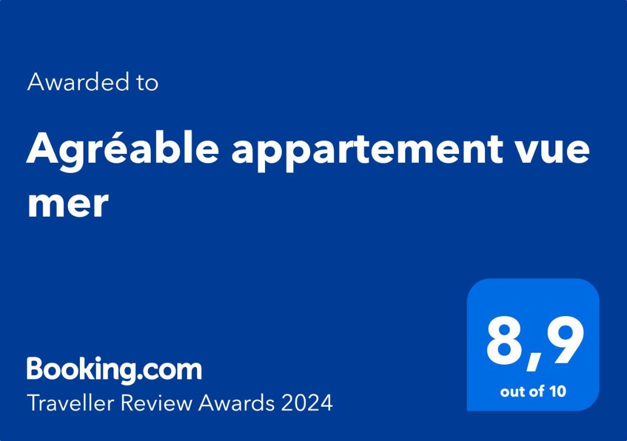 Agreable Appartement Vue Mer 레지상브르 외부 사진